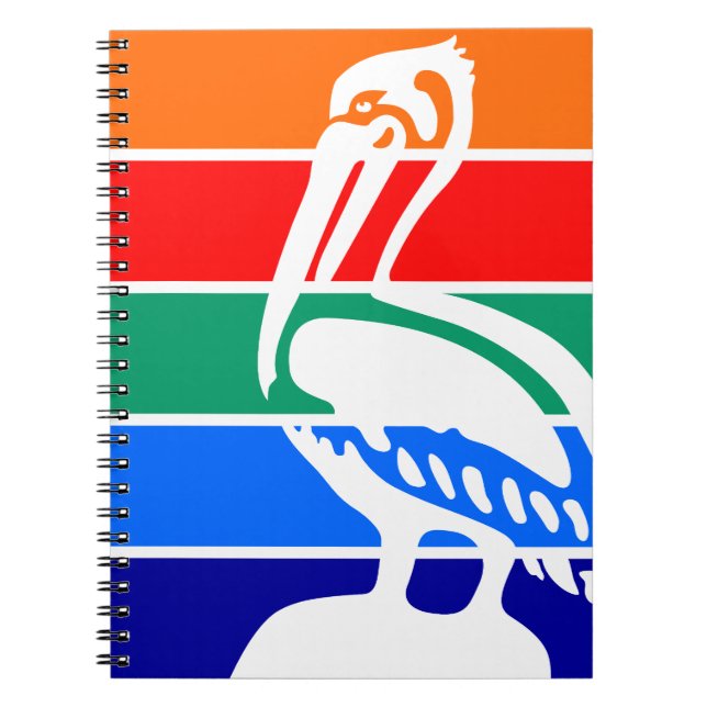 Cuaderno Bandera de San Petersburgo, Florida (Frente)
