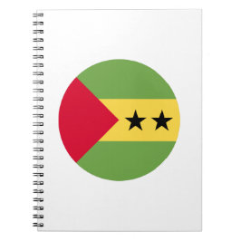 Cuaderno Bandera de Santo Tomé y Príncipe