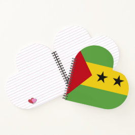 Cuaderno Bandera de Santo Tomé y Príncipe