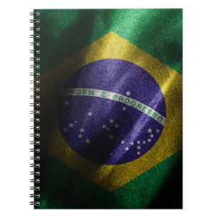 Cuaderno Bandera de seda de Brasil
