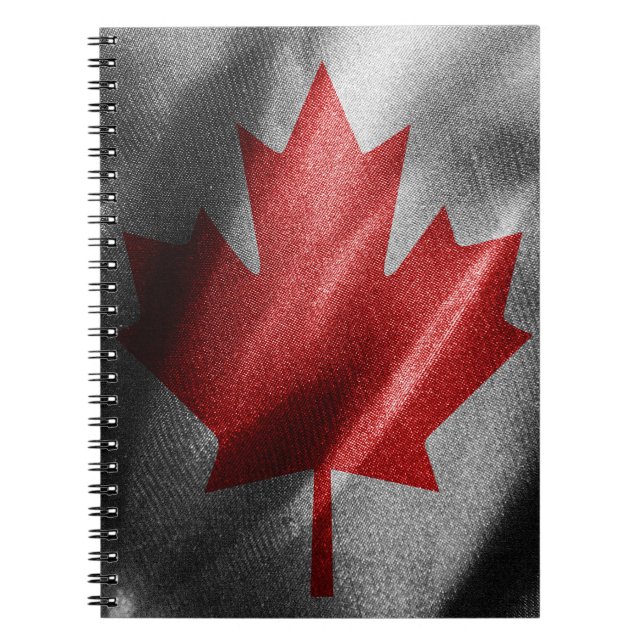 Cuaderno Bandera de seda de Canadá (Frente)