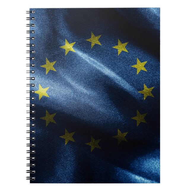 Cuaderno Bandera de seda de la UE (Frente)