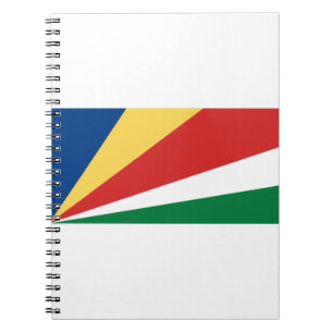 Cuaderno Bandera de Seychelles