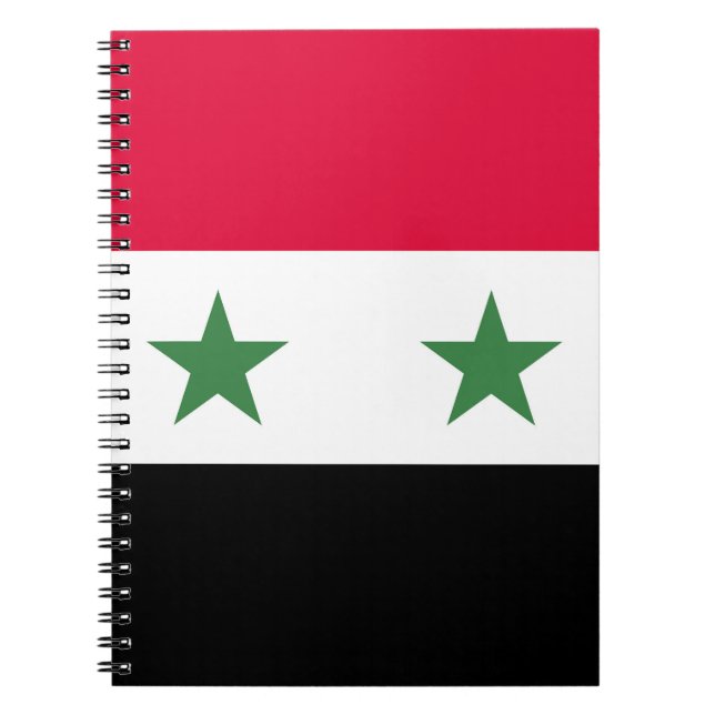 Cuaderno Bandera de Siria (Frente)