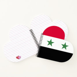 Cuaderno Bandera de Siria
