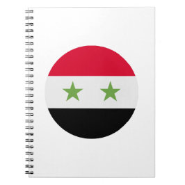 Cuaderno Bandera de Siria