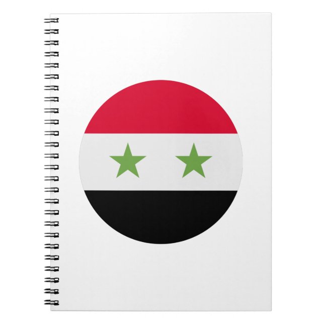 Cuaderno Bandera de Siria (Frente)