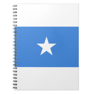Cuaderno Bandera de Somalia