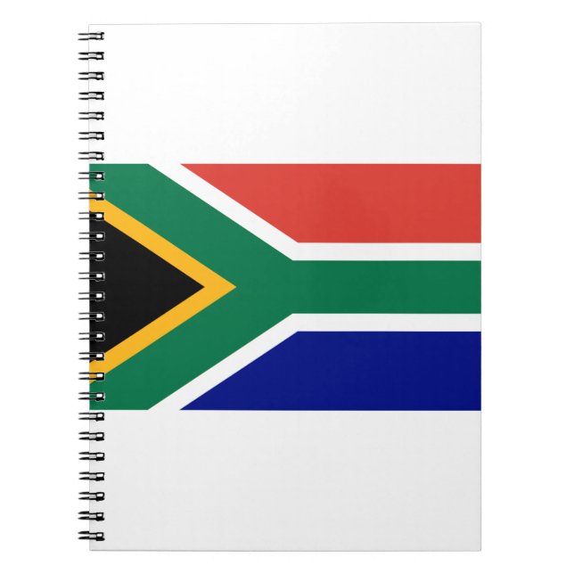 Cuaderno Bandera de Sudáfrica (Frente)