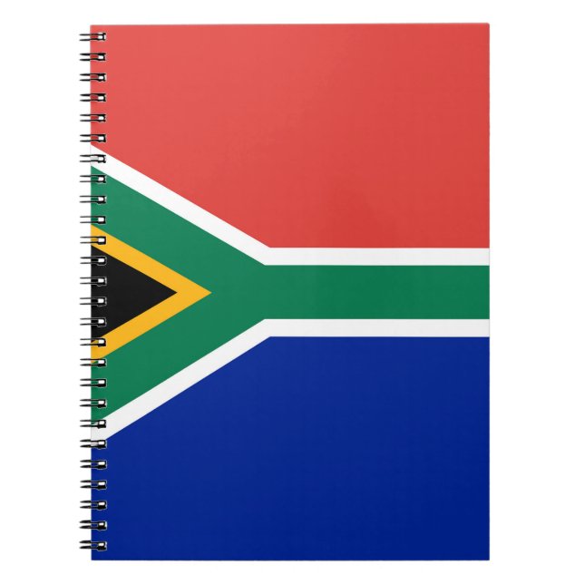 Cuaderno Bandera de Sudáfrica (Frente)