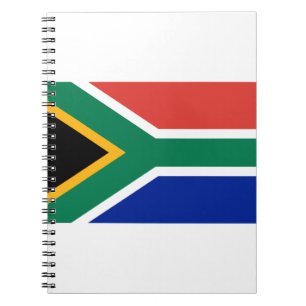 Cuaderno Bandera de Sudáfrica