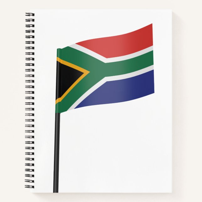 Cuaderno Bandera de Sudáfrica (Anverso)