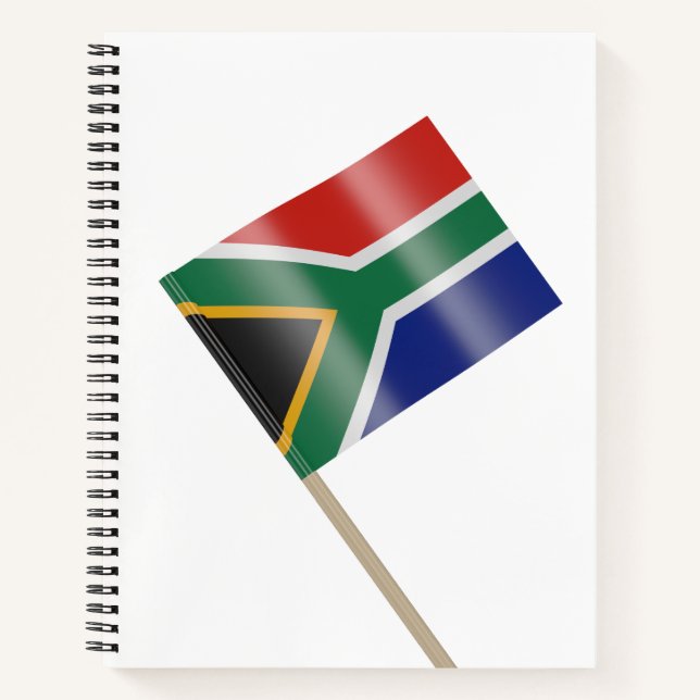 Cuaderno Bandera de Sudáfrica (Anverso)