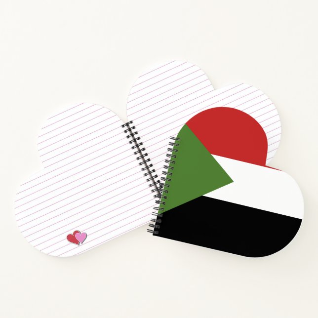 Cuaderno Bandera de Sudán (Interior)