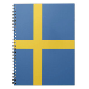 Cuaderno Bandera de Suecia