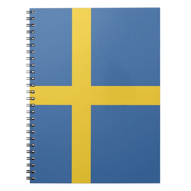 Cuaderno Bandera de Suecia (Frente)