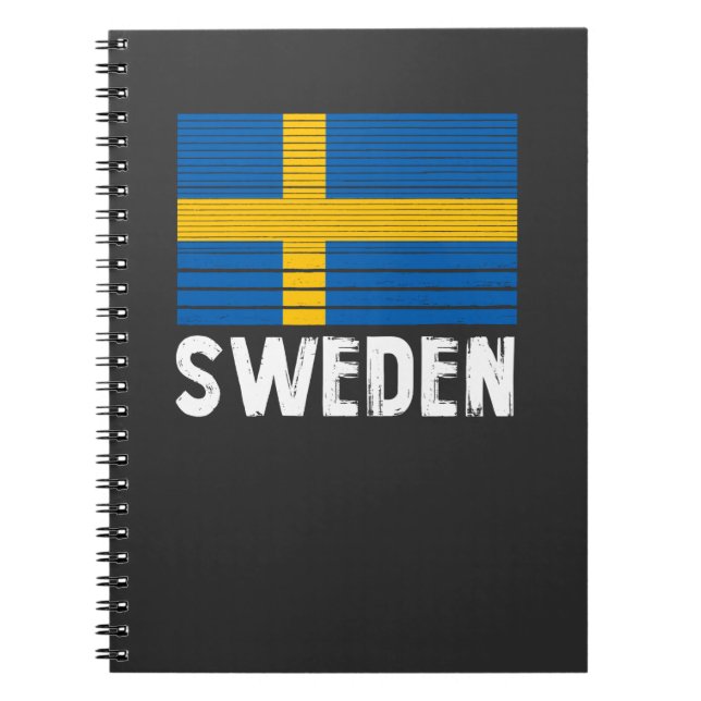 Cuaderno Bandera de Suecia (Frente)