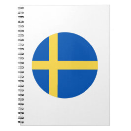 Cuaderno Bandera de Suecia