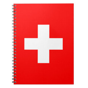 Cuaderno Bandera de Suiza
