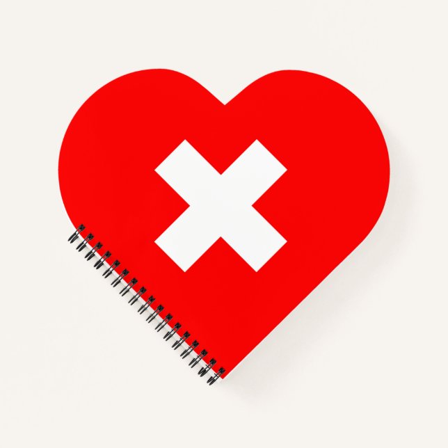 Cuaderno Bandera de Suiza (Anverso)