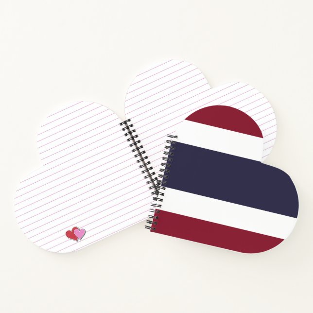 Cuaderno Bandera de Tailandia (Interior)