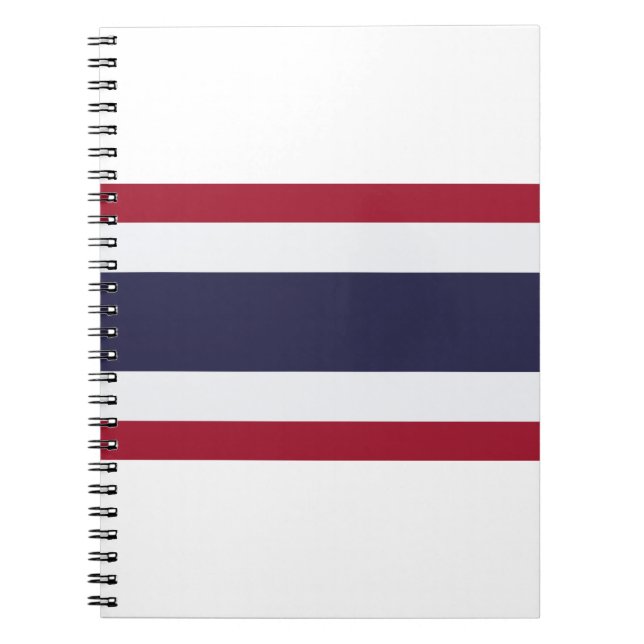 Cuaderno Bandera de Tailandia (Frente)