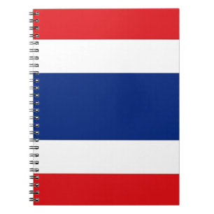 Cuaderno Bandera de Tailandia
