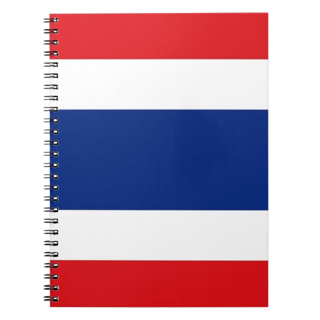 Cuaderno Bandera de Tailandia (Frente)