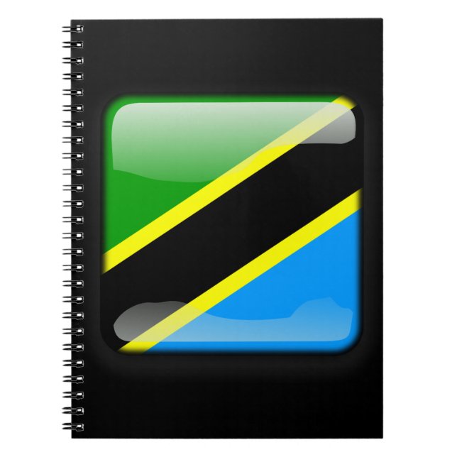 Cuaderno Bandera de Tanzania (Frente)