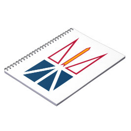 Cuaderno Bandera de Terranova y Labrador (Canadá)