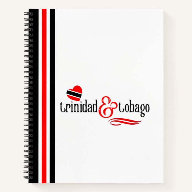 Cuaderno Bandera de Trinidad y Tobago (Anverso)