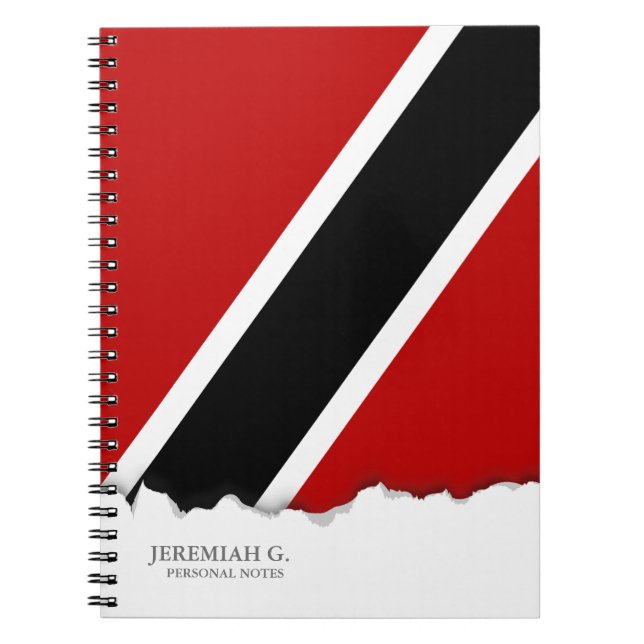 Cuaderno Bandera de Trinidad y Tobago (Frente)