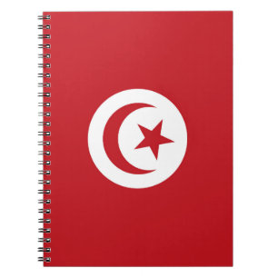 Cuaderno Bandera de Túnez