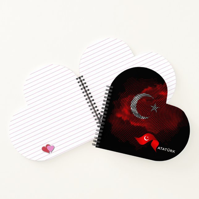 Cuaderno Bandera de Turquía (Interior)