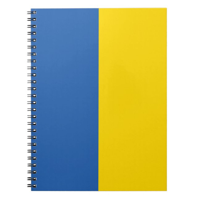 CUADERNO BANDERA DE UCRANIA (Frente)