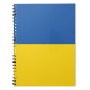 Cuaderno Bandera de Ucrania