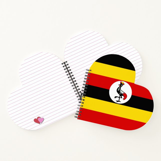 Cuaderno Bandera de Uganda (Interior)