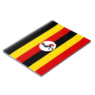 Cuaderno Bandera de Uganda (Uganda)