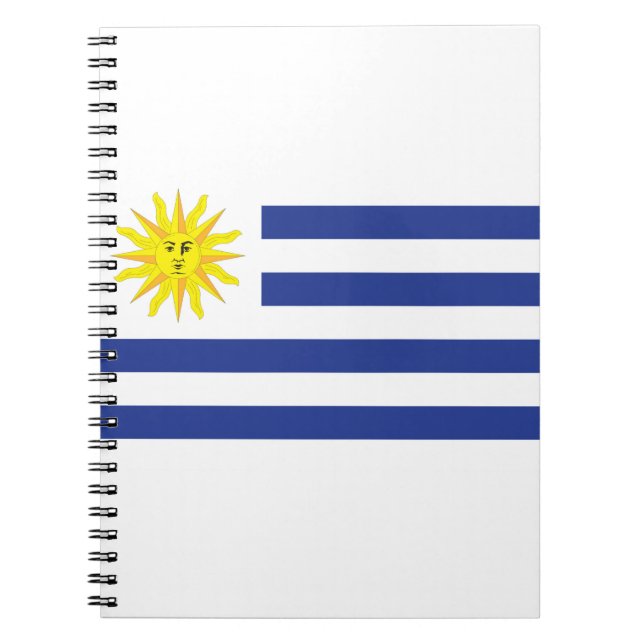 Cuaderno Bandera de Uruguay (Frente)