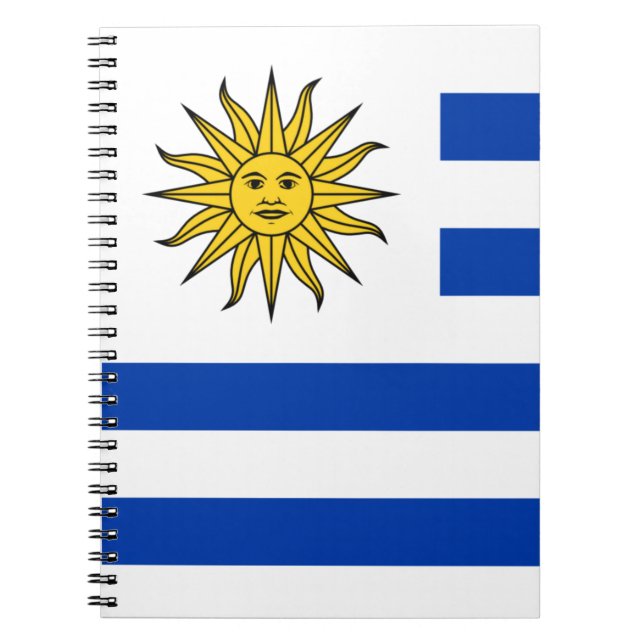 Cuaderno Bandera de Uruguay (Frente)