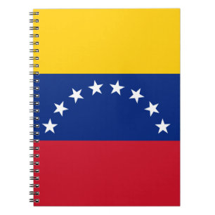 Cuaderno Bandera de Venezuela