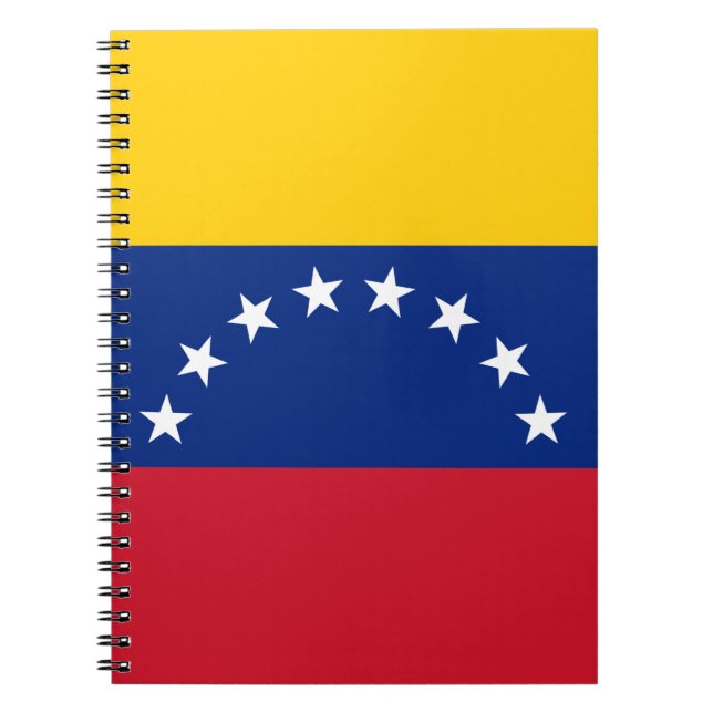 Cuaderno Bandera de Venezuela (Frente)