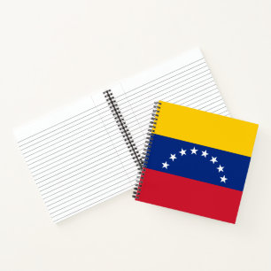 Cuaderno Bandera de Venezuela