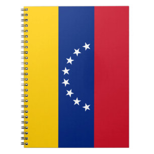 Cuaderno Bandera de Venezuela