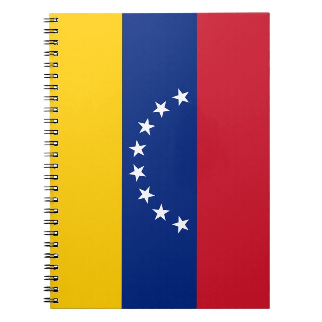 Cuaderno Bandera de Venezuela (Frente)