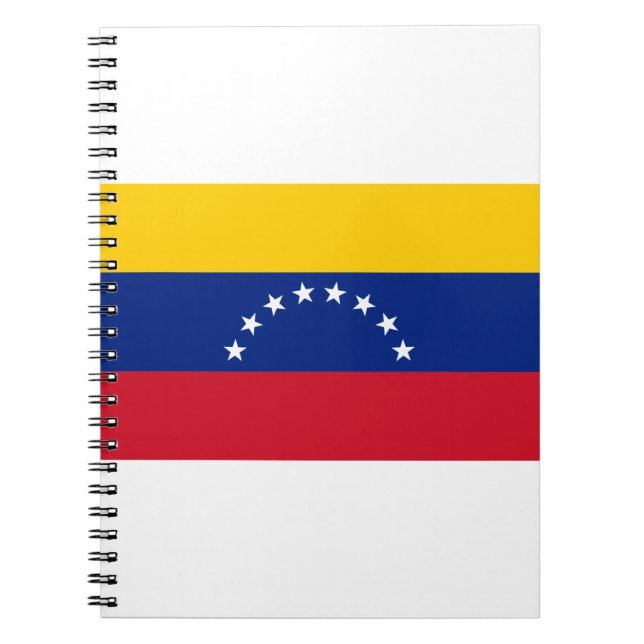 Cuaderno Bandera de Venezuela (Frente)