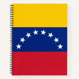 Cuaderno Bandera de Venezuela