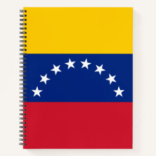 Cuaderno Bandera de Venezuela