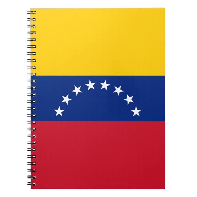 Cuaderno Bandera de Venezuela (Frente)