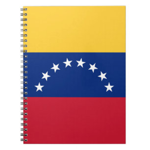 Cuaderno Bandera de Venezuela
